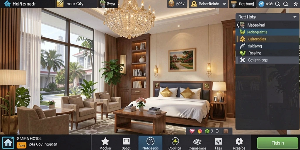 Screenshot dari aksi seru dalam permainan.