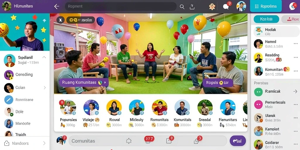 Screenshot gameplay yang menampilkan aksi seru.