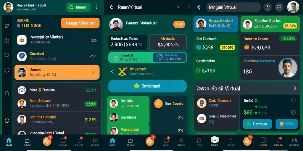 Tangkapan layar dari tantangan seru dalam game.