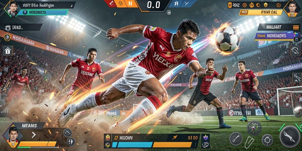 Pengalaman bermain multiplayer yang seru dan kompetitif.