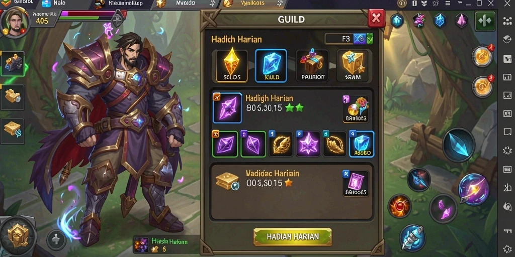 Fitur multiplayer yang memungkinkan bermain dengan teman.
